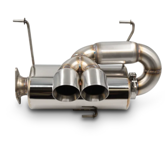 Polaris RZR Pro R Center Exit Dual Tip 3" Slip-On Exhaust 2022-2026