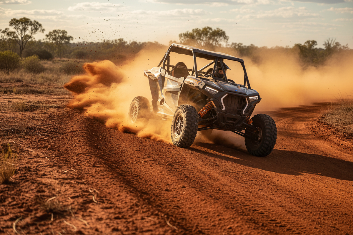 Black RZR Trail Drift